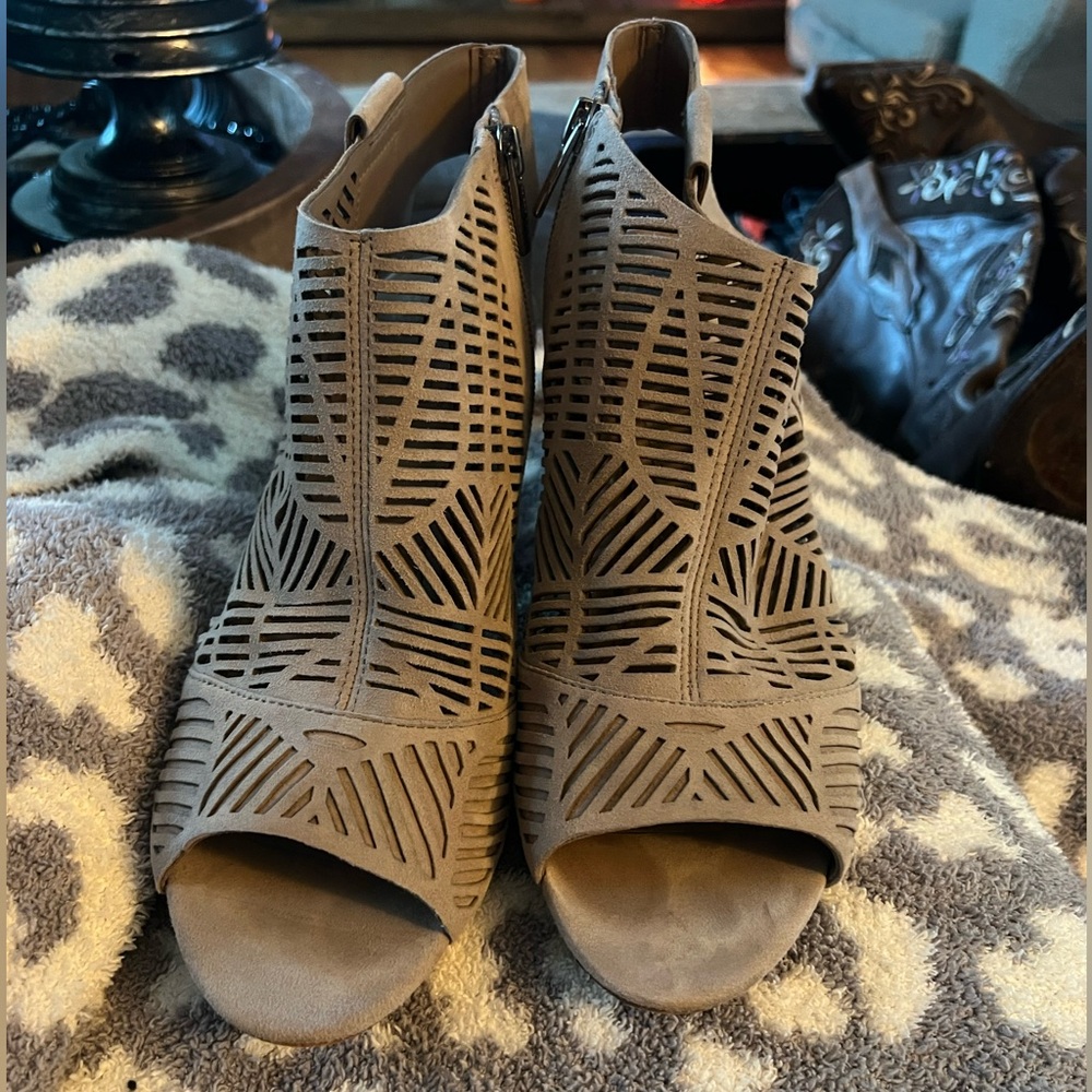 Vince Camuto very stylish, cute and comfy ankle booties.